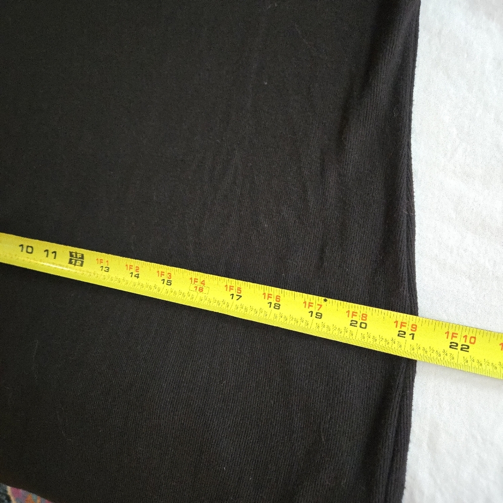 Forever 21 Plus Long Sleeve Ribbed Turtleneck Dress Thigh Slit 4X NWT - Picture 8 of 14